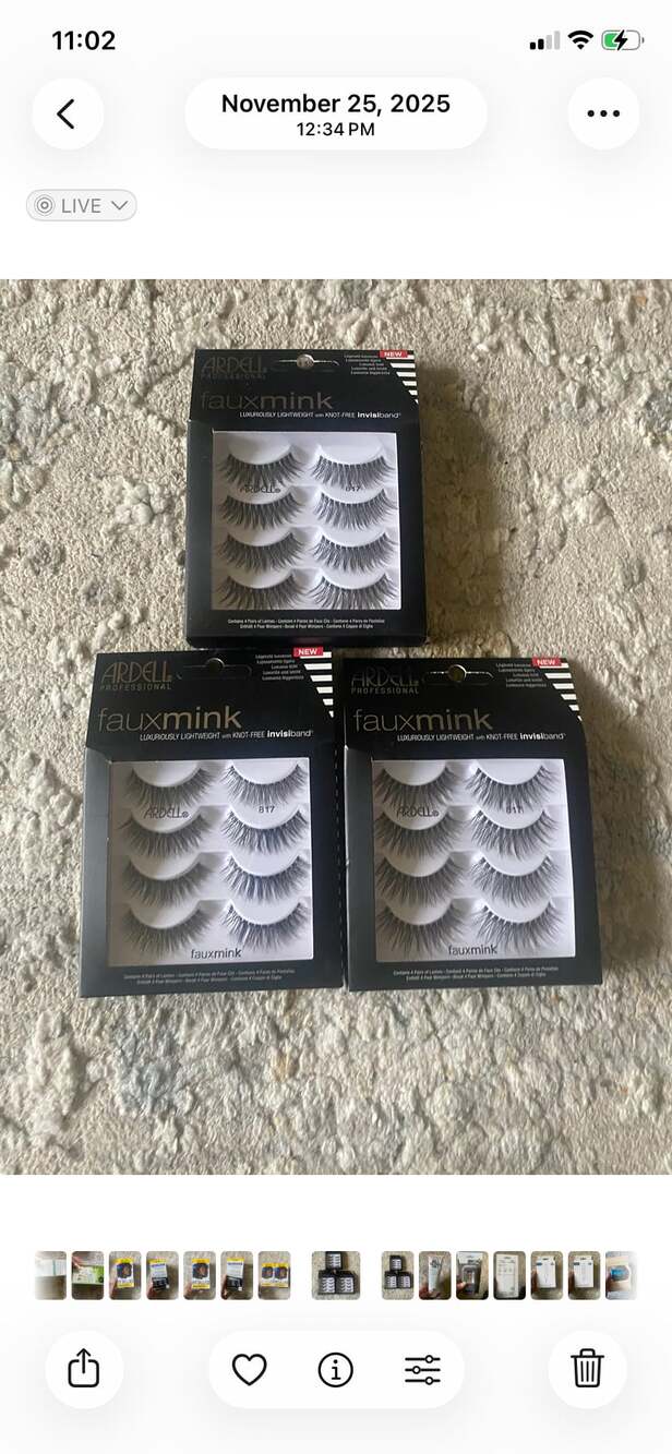 Ardell Fauxmink Lashes 817 Invisiband Multipack
